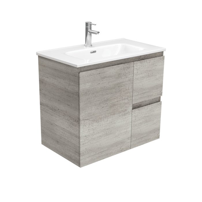 fienza Joli Edge Industrial 750 Wall-Hung Vanity