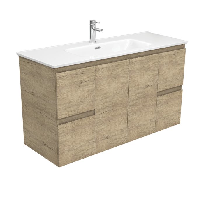 fienza Joli Edge Scandi Oak 1200 Wall-Hung Vanity