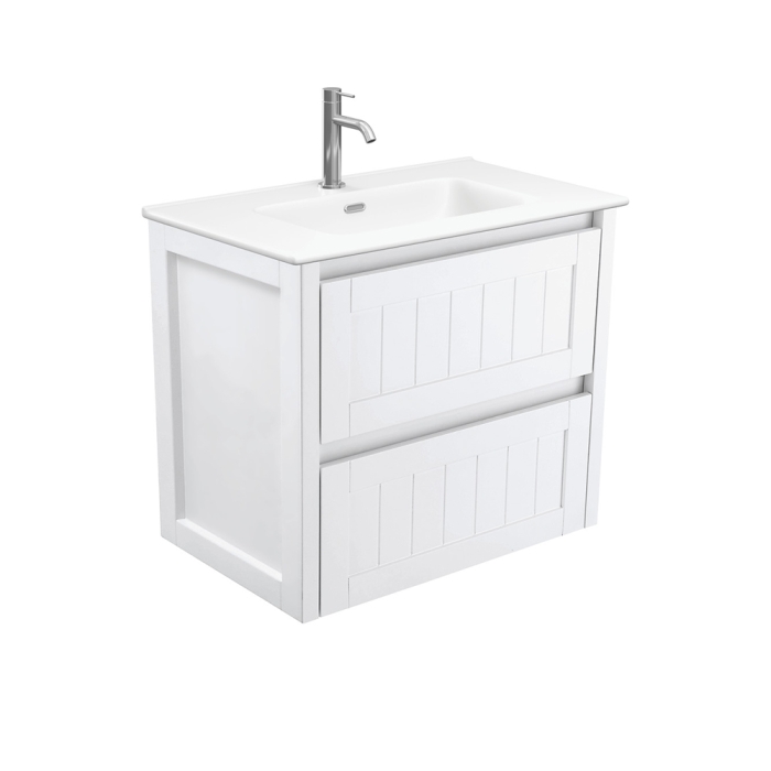 fienza Joli Matte Hampton 750 Wall Hung Vanity
