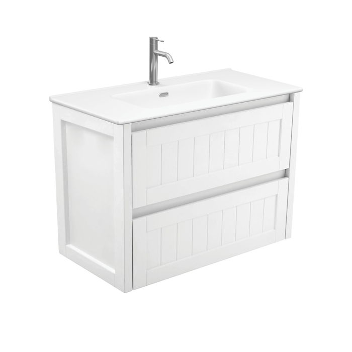 fienza Joli Matte Hampton 900 Wall Hung Vanity