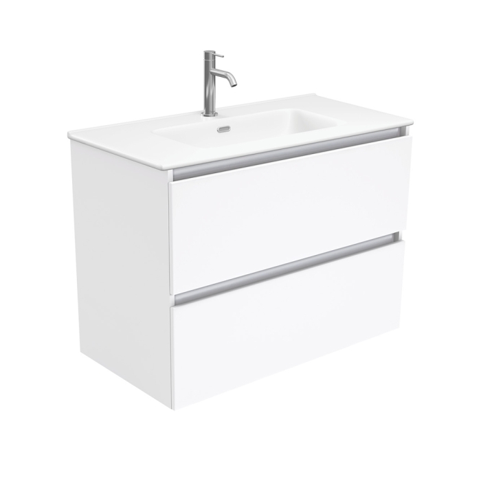fienza Joli Matte Quest 900 Wall Hung Vanity