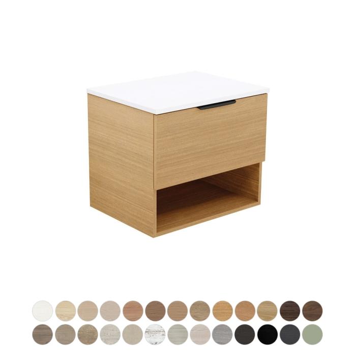 fienza Kassi All Drawer 600 Wall Hung Vanity