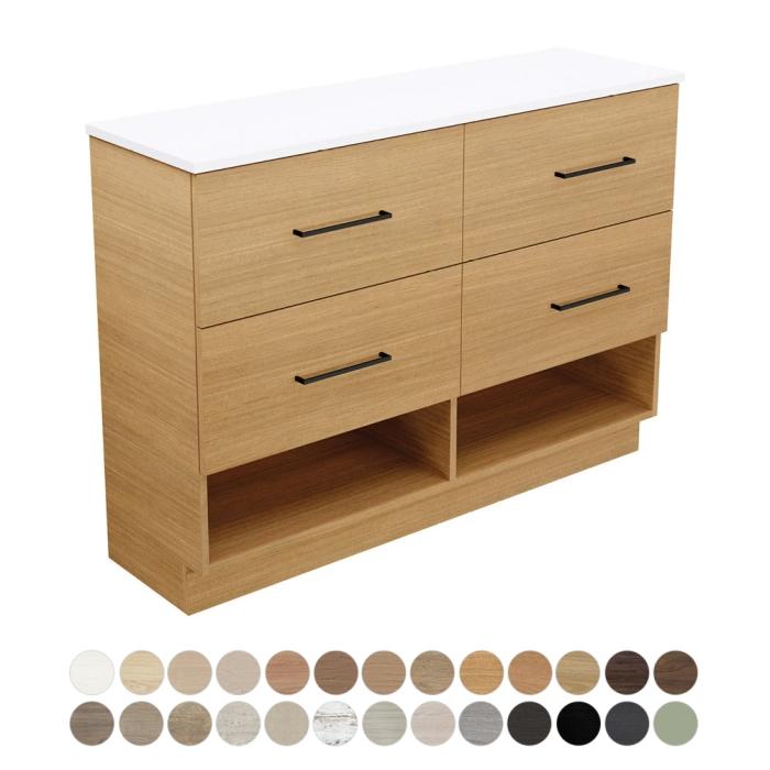 fienza Kassi Ensuite 1200 Floor Standing Vanity