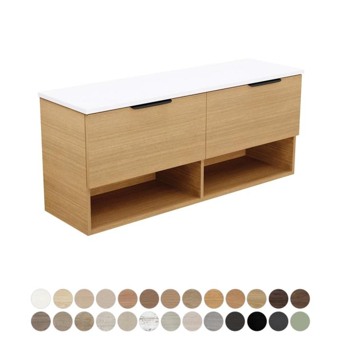 fienza Kassi Ensuite 1200 Wall Hung Vanity