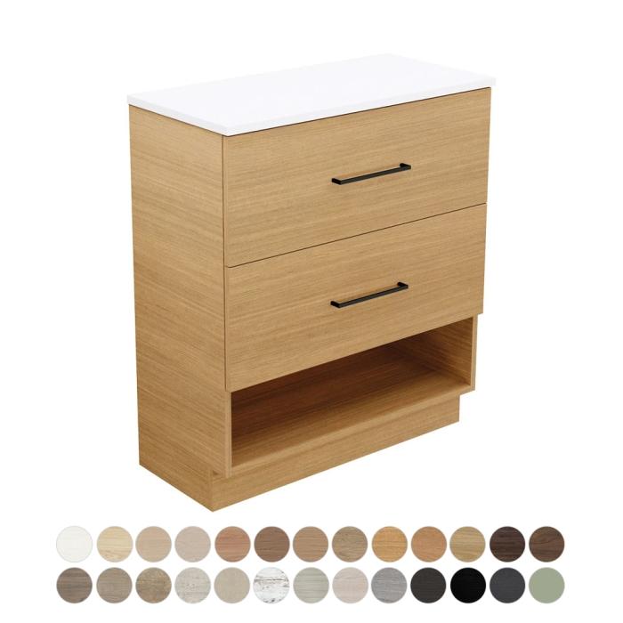 fienza Kassi Ensuite 750 Floor Standing Vanity