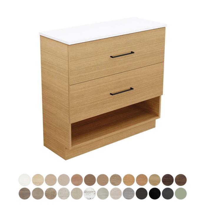 fienza Kassi Ensuite 900 Floor Standing Vanity