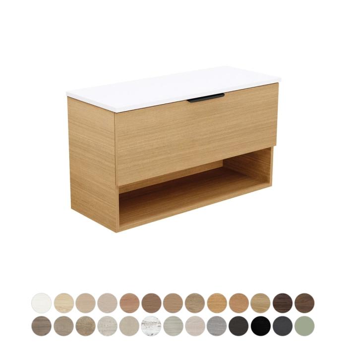 fienza Kassi Ensuite 900 Wall Hung Vanity