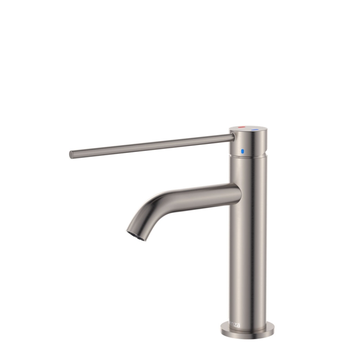 fienza Kaya Care Basin Mixer Brushed Nickel