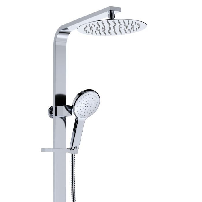 fienza Kaya Deluxe Twin Shower Chrome
