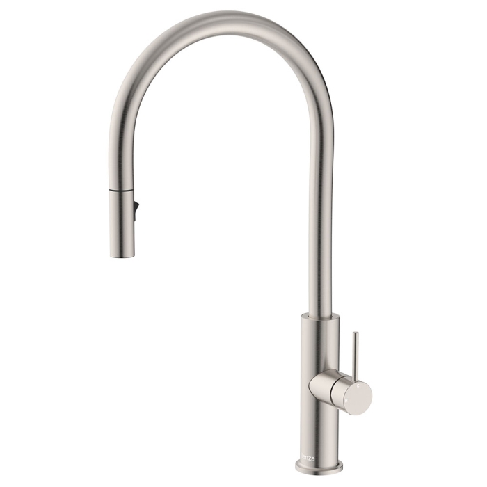 fienza Kaya Pull-Out Sink Mixer Brushed Nickel