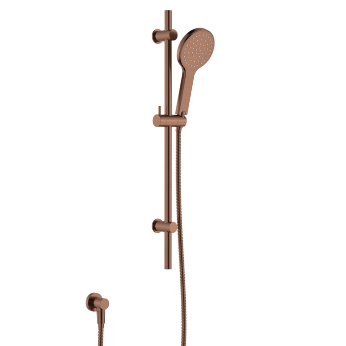 fienza Kaya Rail Shower Brushed Copper