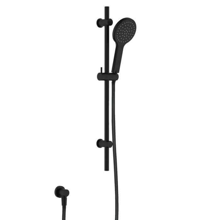 fienza Kaya Rail Shower Matte Black