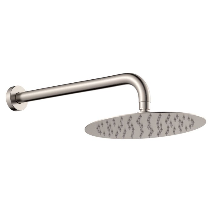 fienza Kaya Shower Arm Set Brushed Nickel