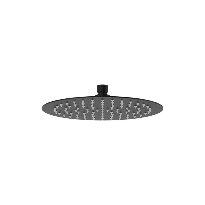 fienza Kaya Shower Head 250mm Matte Black
