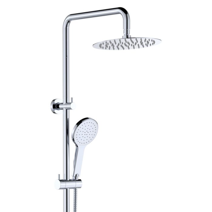 fienza Kaya Twin Shower Chrome