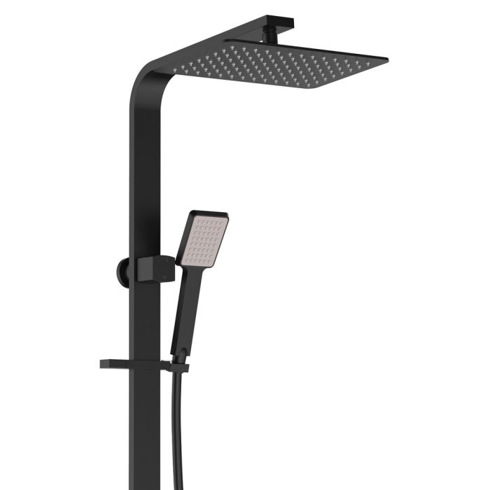 fienza Koko Deluxe Twin Shower Matte Black