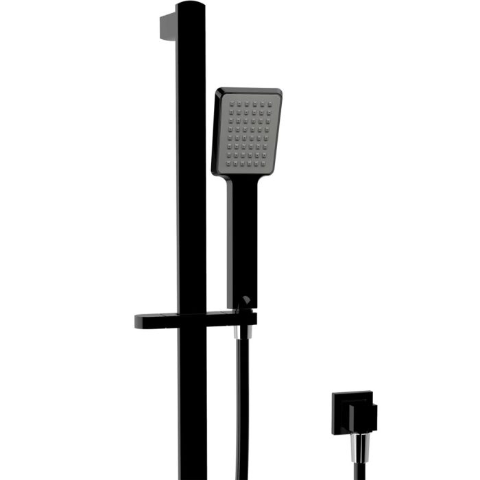fienza Koko Rail Shower Matte Black