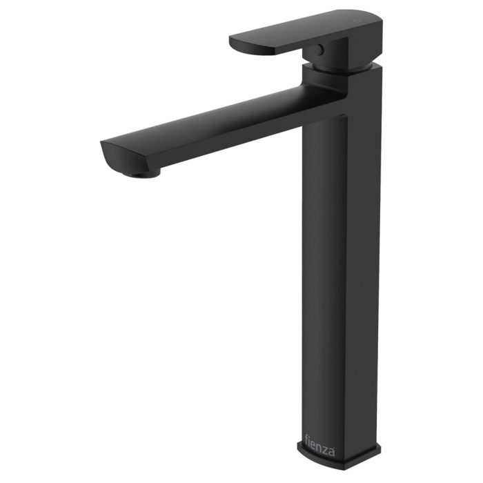 fienza Koko Tall Basin Mixer Matte Black