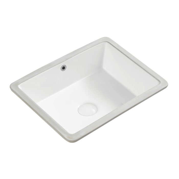 fienza Koko Undermount Basin Gloss White