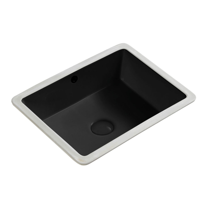 fienza Koko Undermount Basin Matte Black