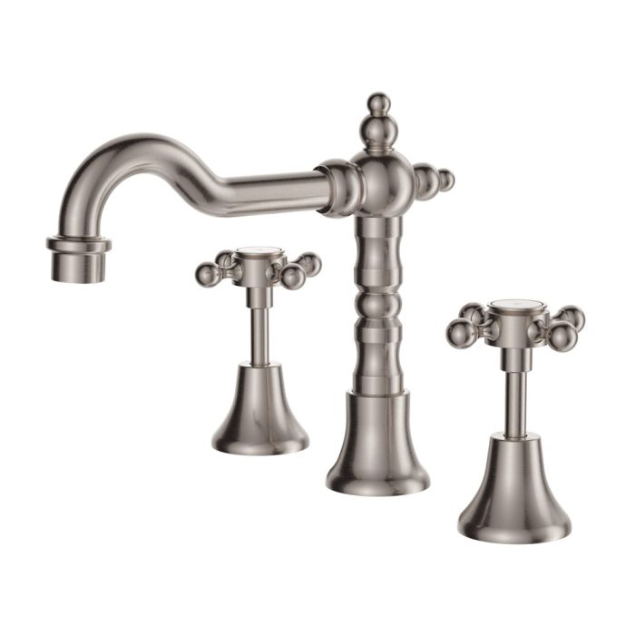 fienza Lillian Basin Set Brushed Nickel