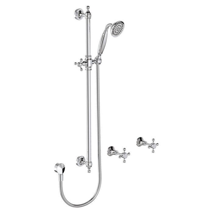 fienza Lillian Rail Shower Set Chrome