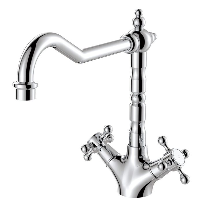 fienza Lillian Shepherds Crook Sink Mixer