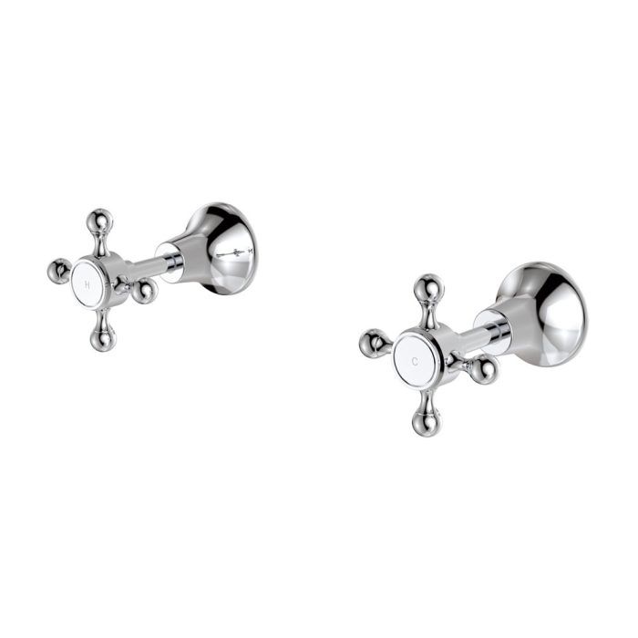 fienza Lillian Wall Top Assemblies Chrome