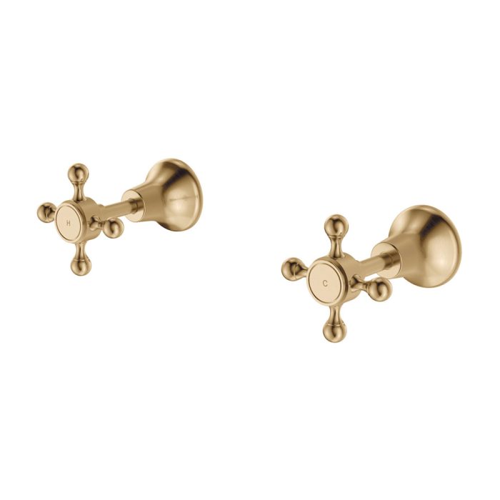 fienza Lillian Wall Top Assemblies Urban Brass