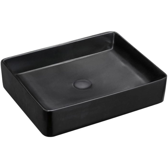 fienza Luciana Above Counter Basin Matte Black