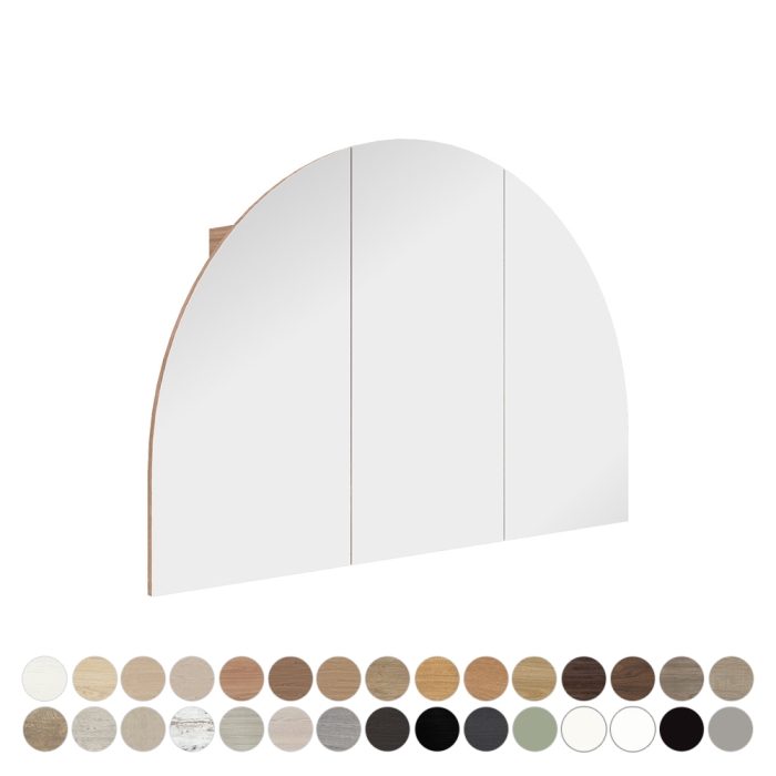 fienza Marlowe Arch Mirror Cabinet 1200 x 800mm