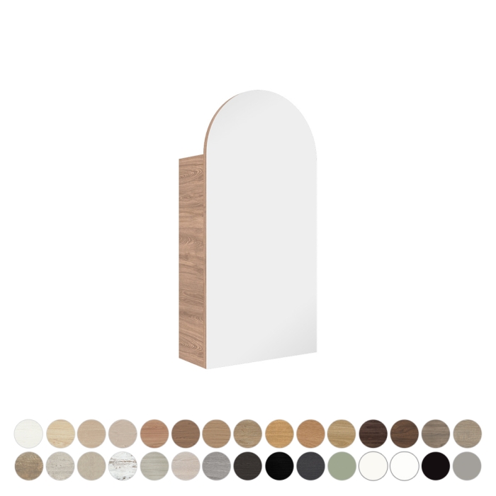 fienza Marlowe Arch Mirror Cabinet 400 x 800mm