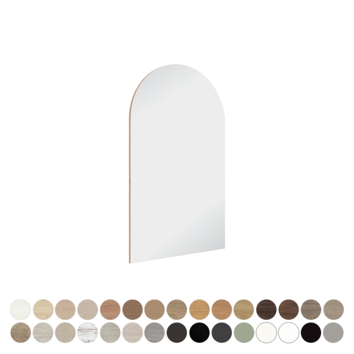 fienza Marlowe Arch Mirror with Edge 600 x 1000mm