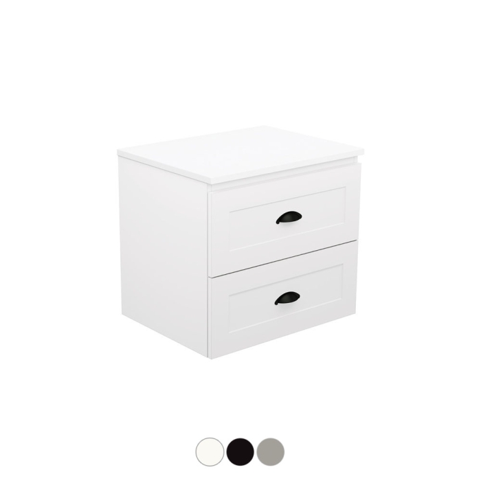 fienza Newport All Drawer 600 Wall Hung Vanity