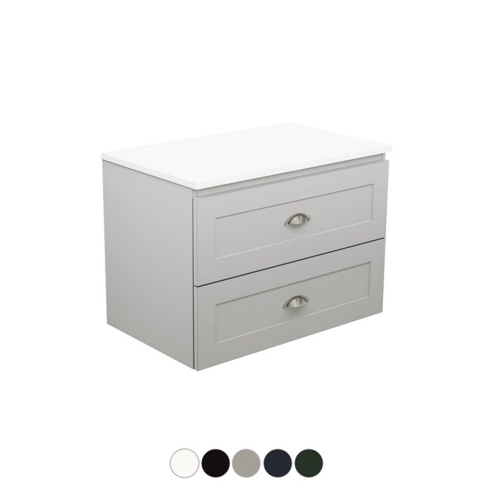 fienza Newport All Drawer 750 Wall Hung Vanity