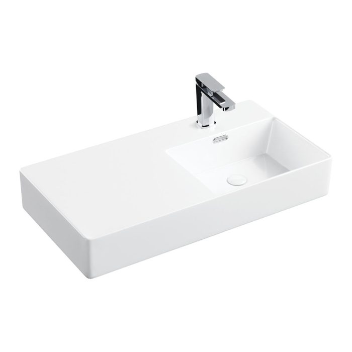 fienza Petra 800 Right-Hand Wall Basin