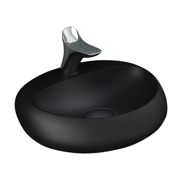 fienza RAK Cloud Wall Basin Matte Black