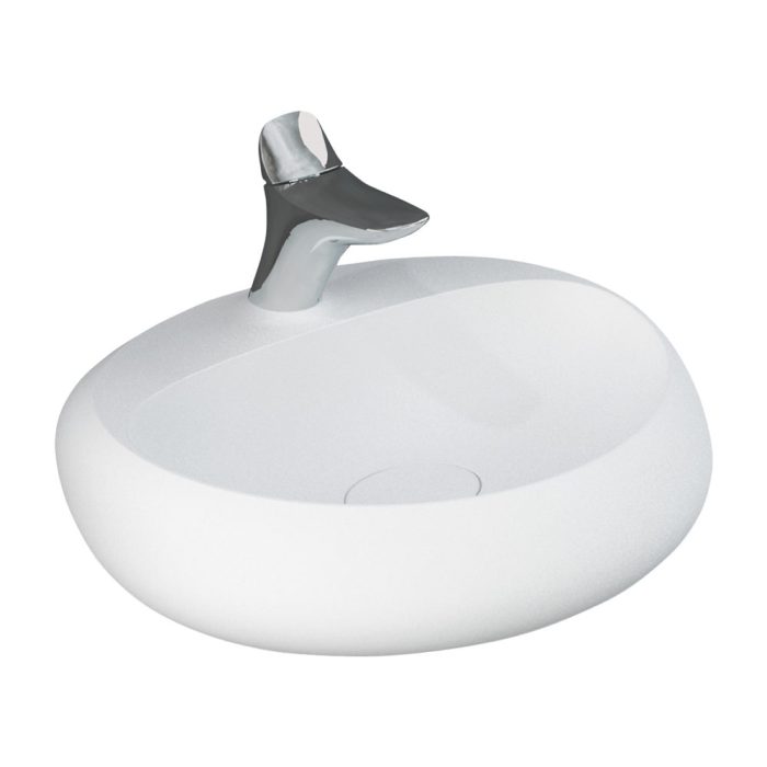 fienza RAK Cloud Wall Basin Matte White