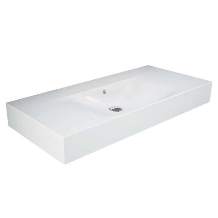 fienza RAK Des 101 Wall Basin No Tap Hole