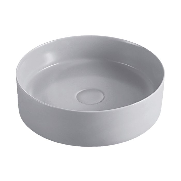 fienza Reba Above Counter Basin Matte Light Grey
