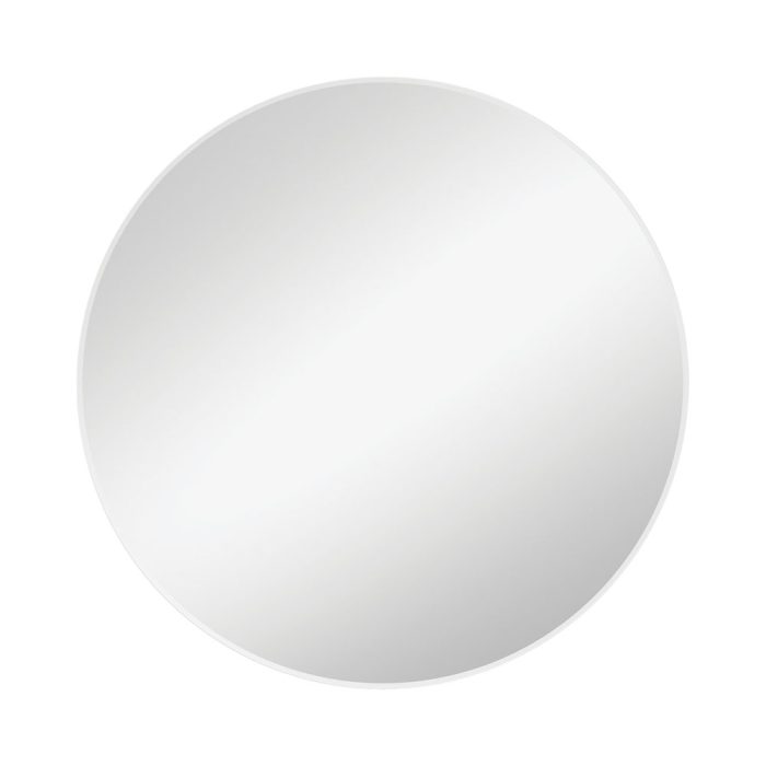 fienza Reba Matte White Framed Mirror 800mm