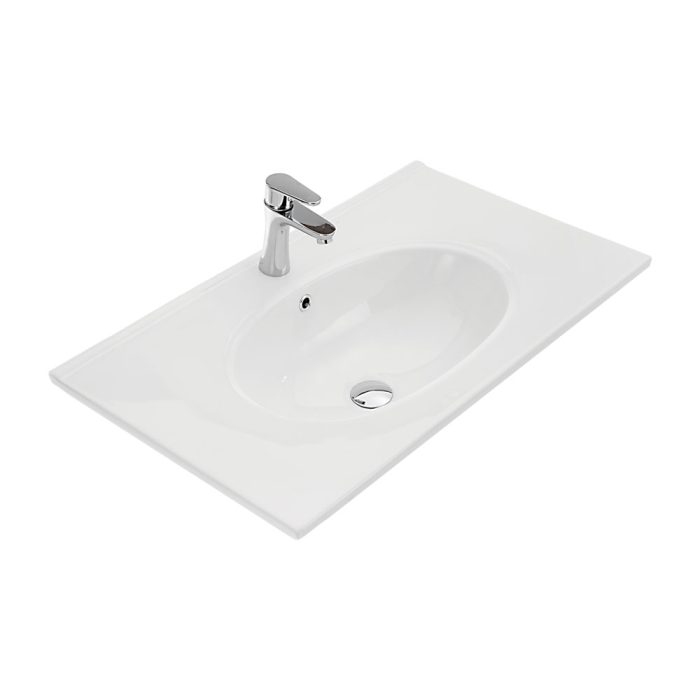 fienza Rotondo Full Depth Ceramic Basin Top 750