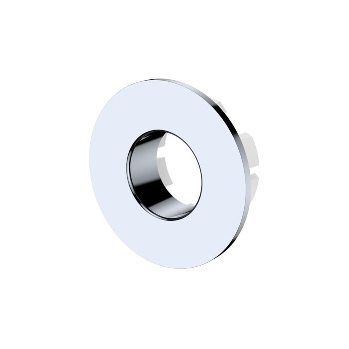 fienza Round Overflow Ring Chrome
