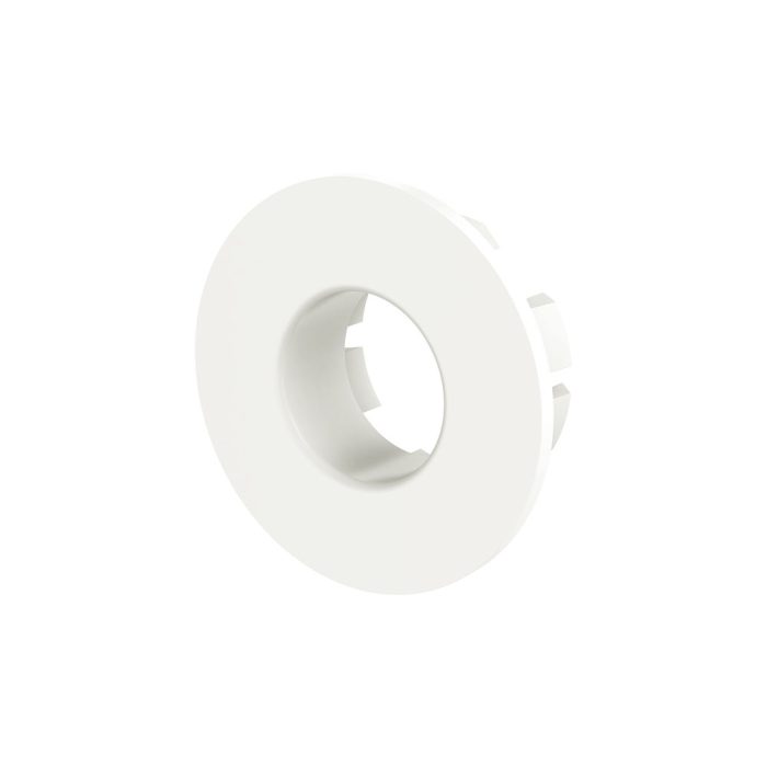 fienza Round Overflow Ring Matte White