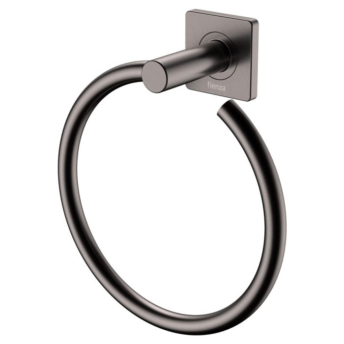 fienza Sansa Hand Towel Ring Gun Metal