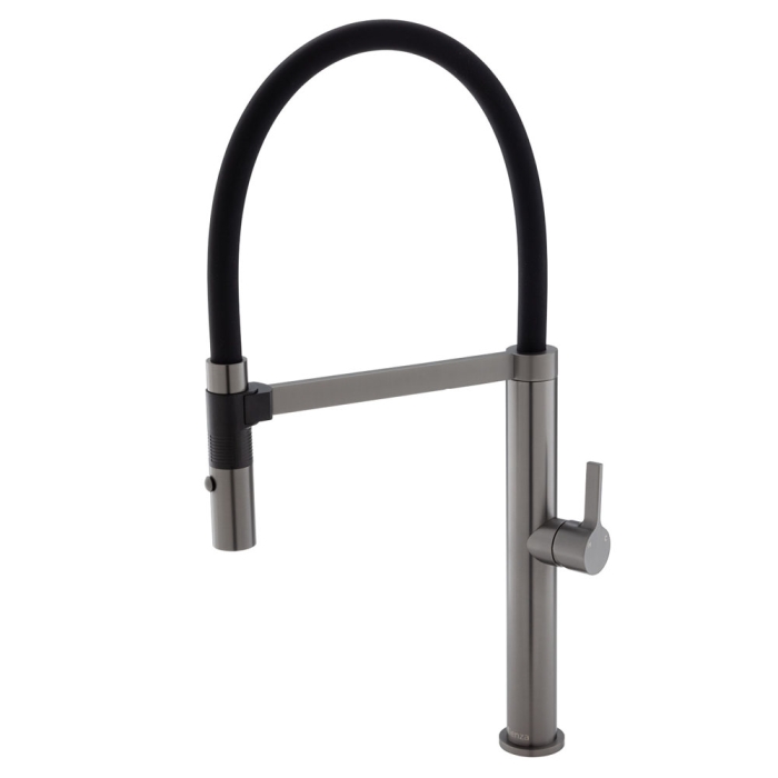 fienza Sansa Pull Down Sink Mixer Gun Metal