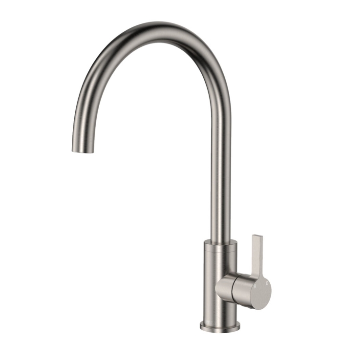fienza Sansa Sink Mixer Brushed Nickel