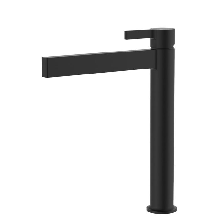 fienza Sansa Tall Basin Mixer Matte Black