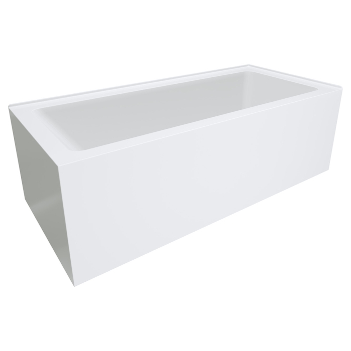 fienza Sentor Left-Hand Acrylic Corner Bath 1650mm
