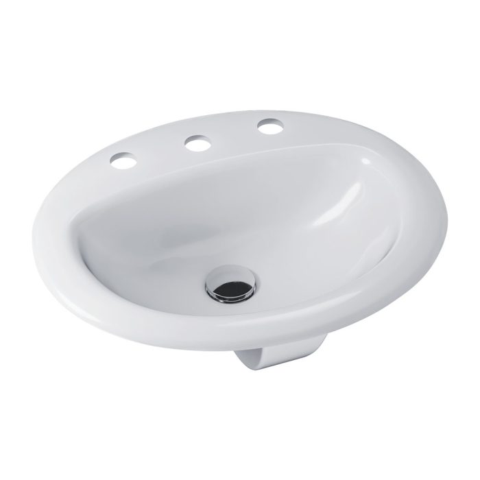 fienza Stella Fully-Inset Basin 3 Tap Holes